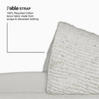 Indosole Men's Pable Slide OPEN BOX – Sea Salt/Neutral