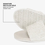 Indosole Men's Pable Slide OPEN BOX – Sea Salt/Neutral