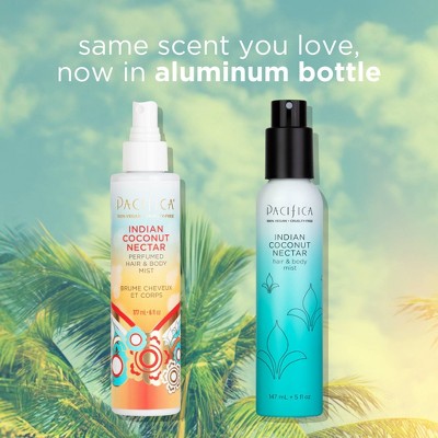 Pacific Indian Coconut Nectar Face + Body Mist New Aluminum Bottle