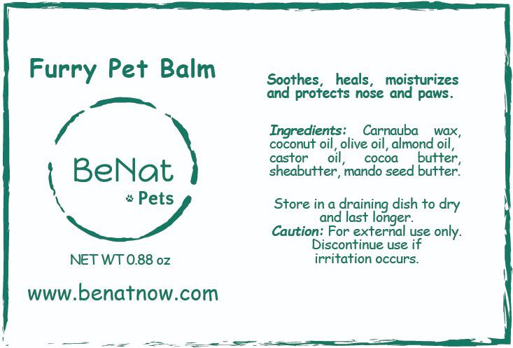 BeNat Pets Furry Pet Balm – 0.9 oz.