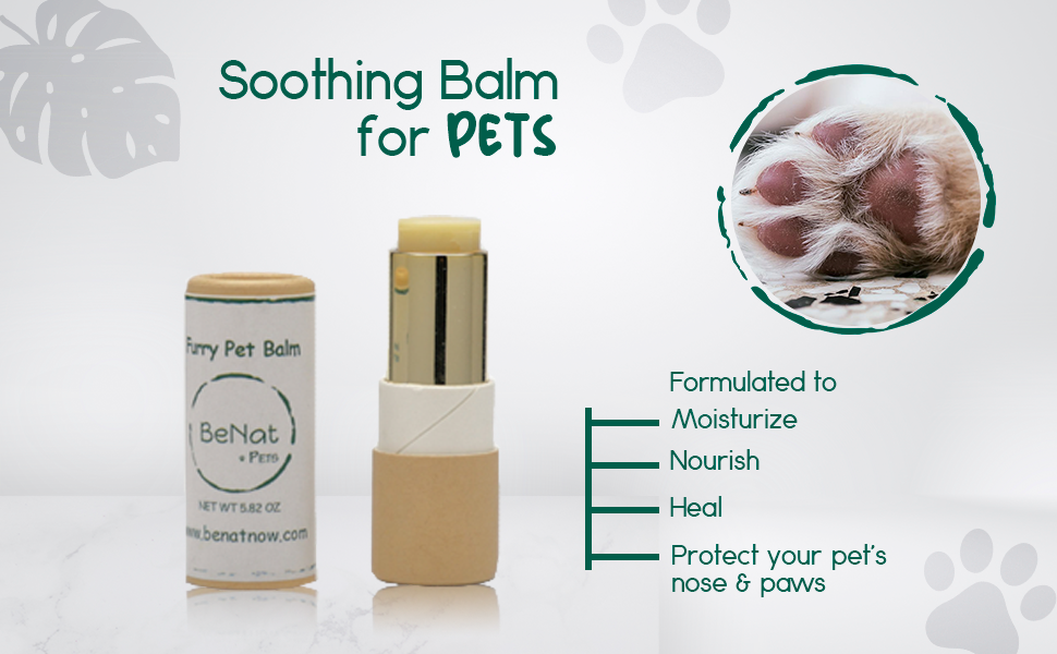 BeNat Pets Furry Pet Balm – 0.9 oz.
