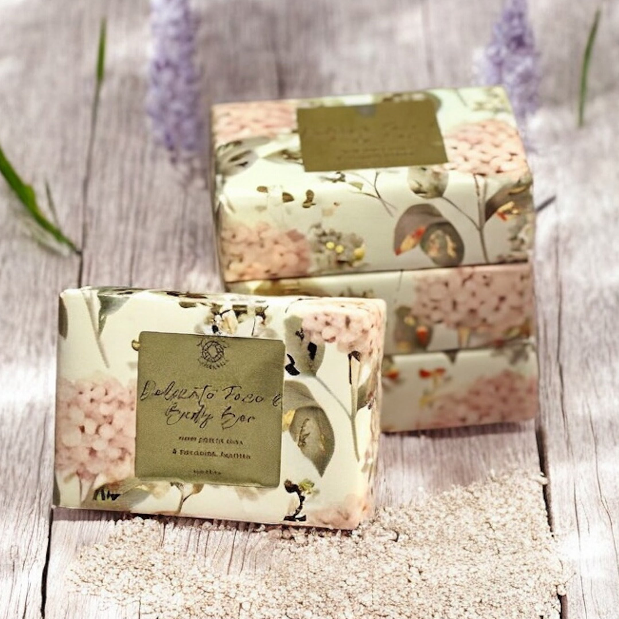 Lumibymari Delicate Face & Body Soap Bar with Colloidal Oatmeal & Goat Milk