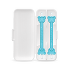 oogiebear Two-Pack Better Booger Picker Tool Set for Nasal + Ear Cleaning