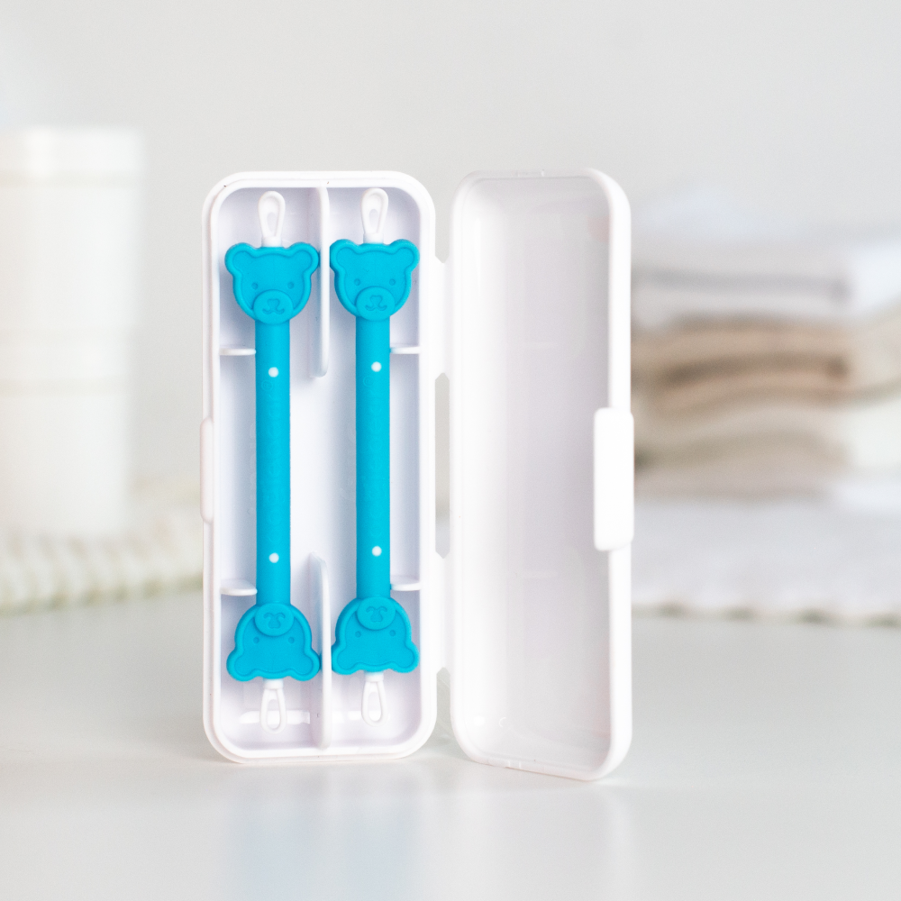 oogiebear Two-Pack Better Booger Picker Tool Set for Nasal + Ear Cleaning