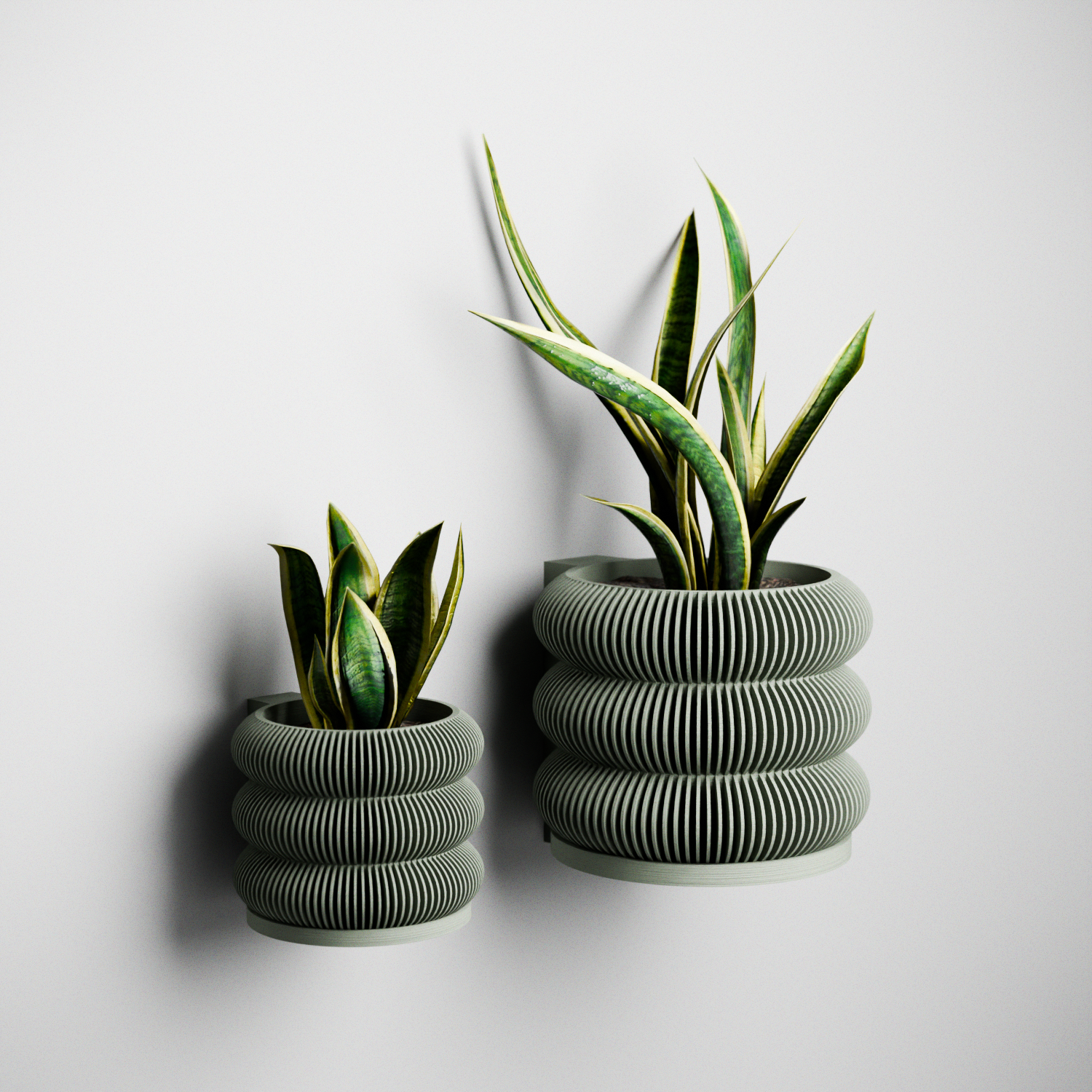 Wall Planter - Triple BUBBLES-3