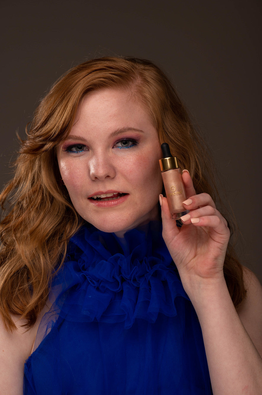 Perfect Liquid Highlighter Drops – Dewy, Luminous Glow (Vegan, Gluten-Free)