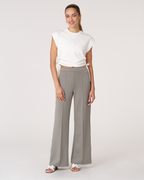 Madison Pintuck Wide Leg Scuba Pant 30"-3