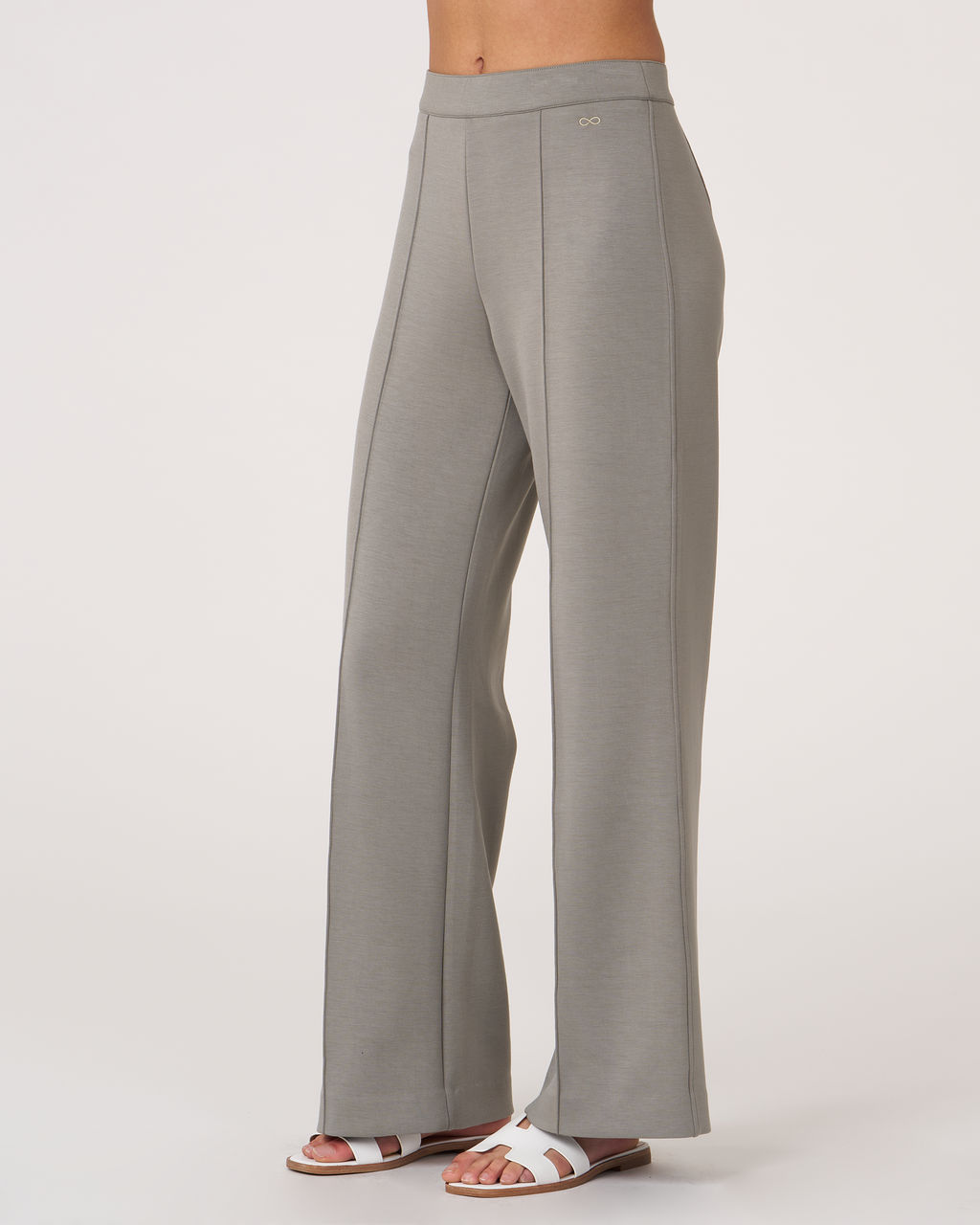 Madison Pintuck Wide Leg Scuba Pant 30"-1