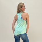 Pre-Loved Chile + Frijoles Festival Tank Top – Light Green