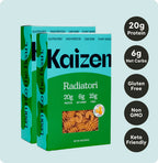 Kaizen Low Carb Radiatori Spiral Pasta – 8 Oz Per Pack