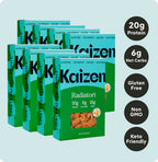 Kaizen Low Carb Radiatori Spiral Pasta – 8 Oz Per Pack