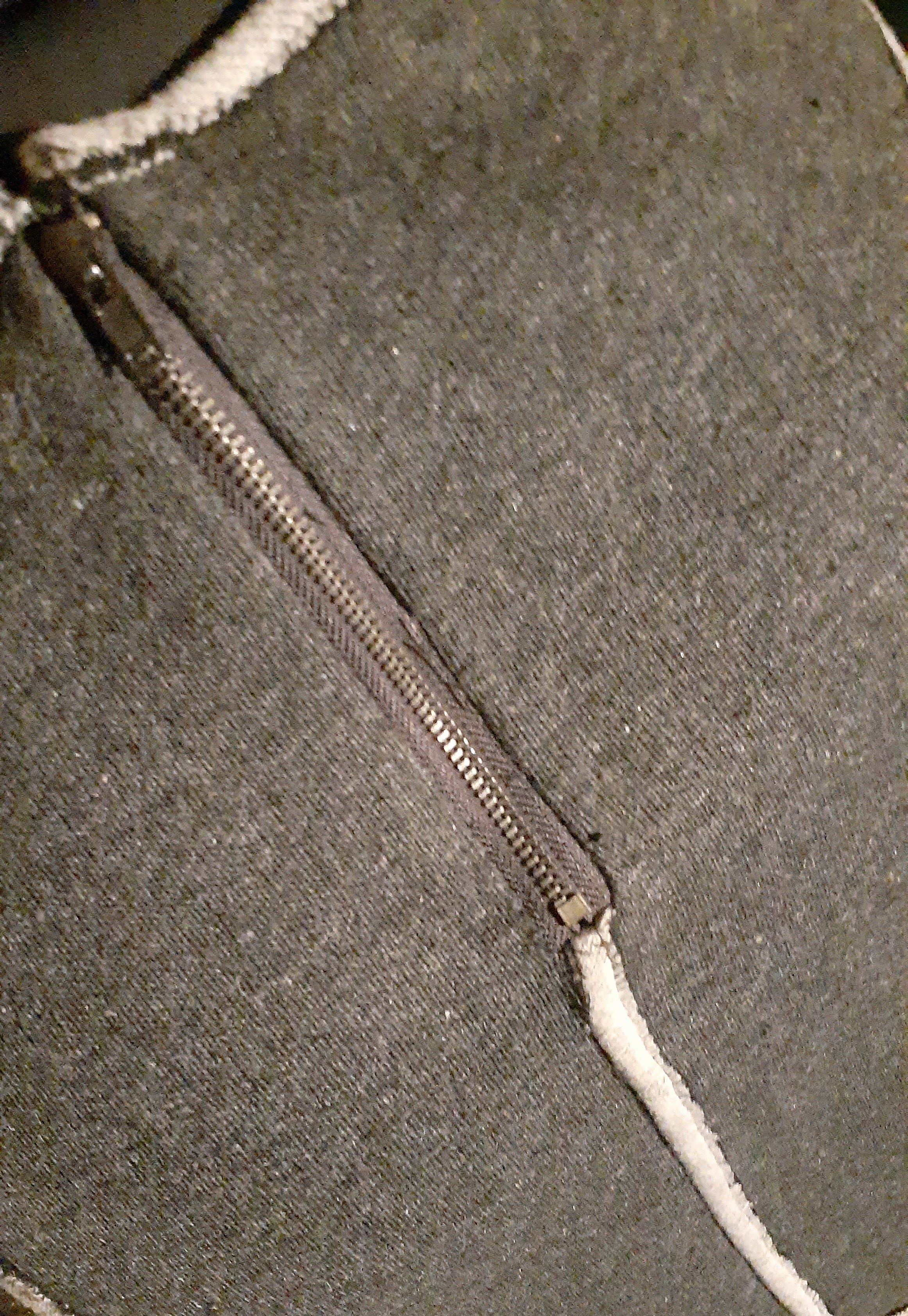 Rare Distressed Vintage Jersey Mini Skirt Size Large