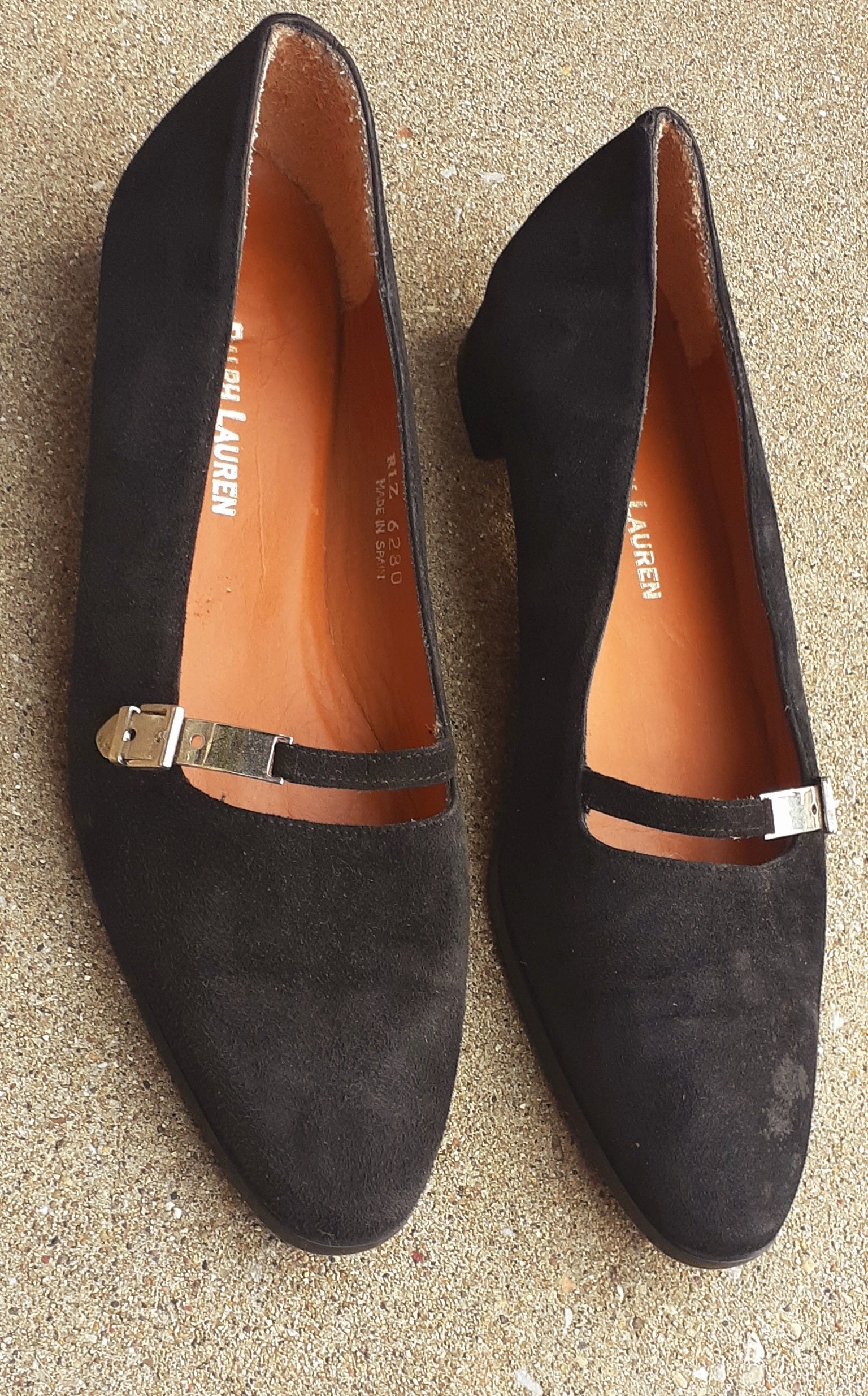 Rare Vintage 1996 Ralph Lauren Suede Loafers – Size 7.5