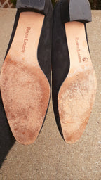 Rare Vintage 1996 Ralph Lauren Suede Loafers – Size 7.5