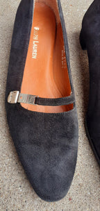 Rare Vintage 1996 Ralph Lauren Suede Loafers – Size 7.5