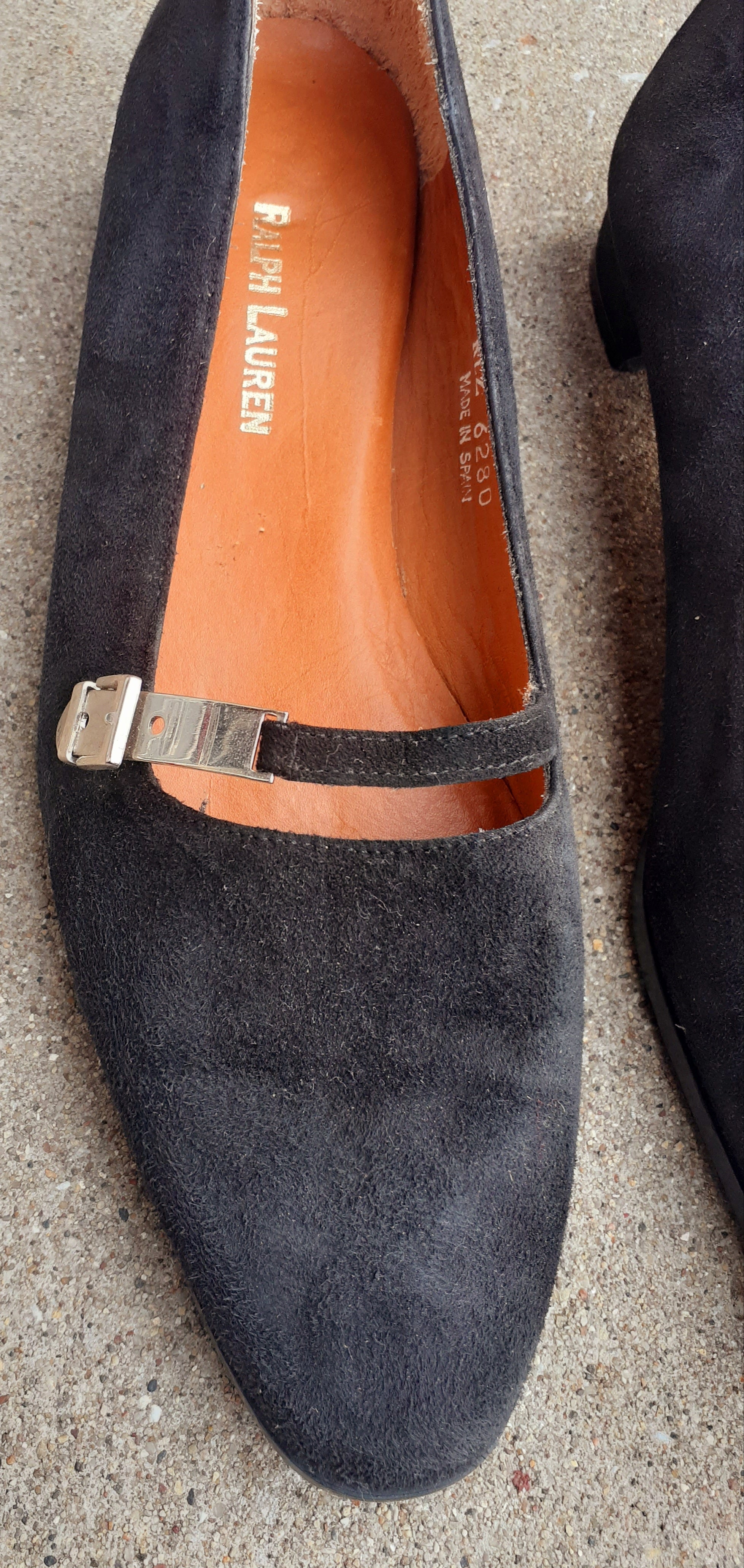 Rare Vintage 1996 Ralph Lauren Suede Loafers – Size 7.5