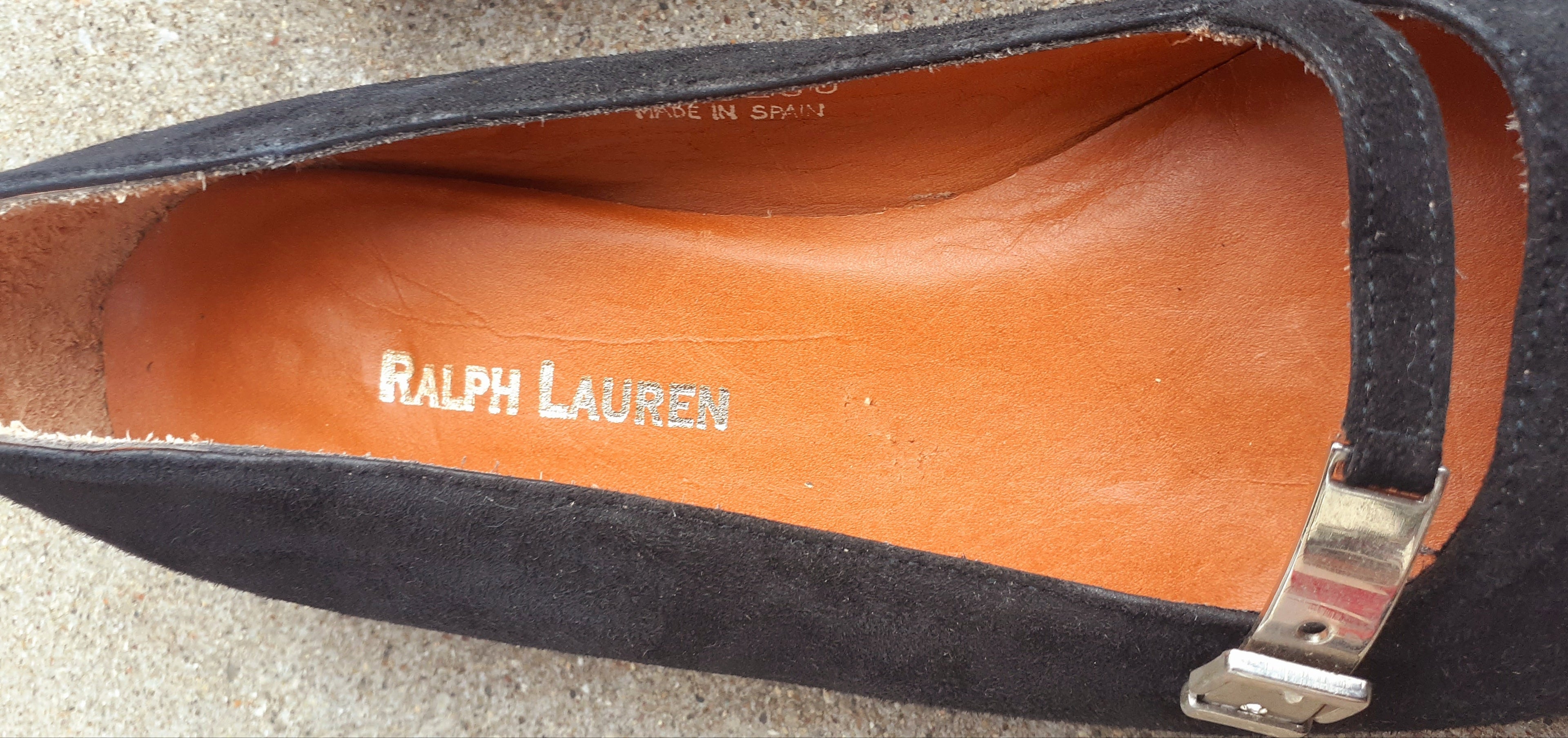 Rare Vintage 1996 Ralph Lauren Suede Loafers – Size 7.5