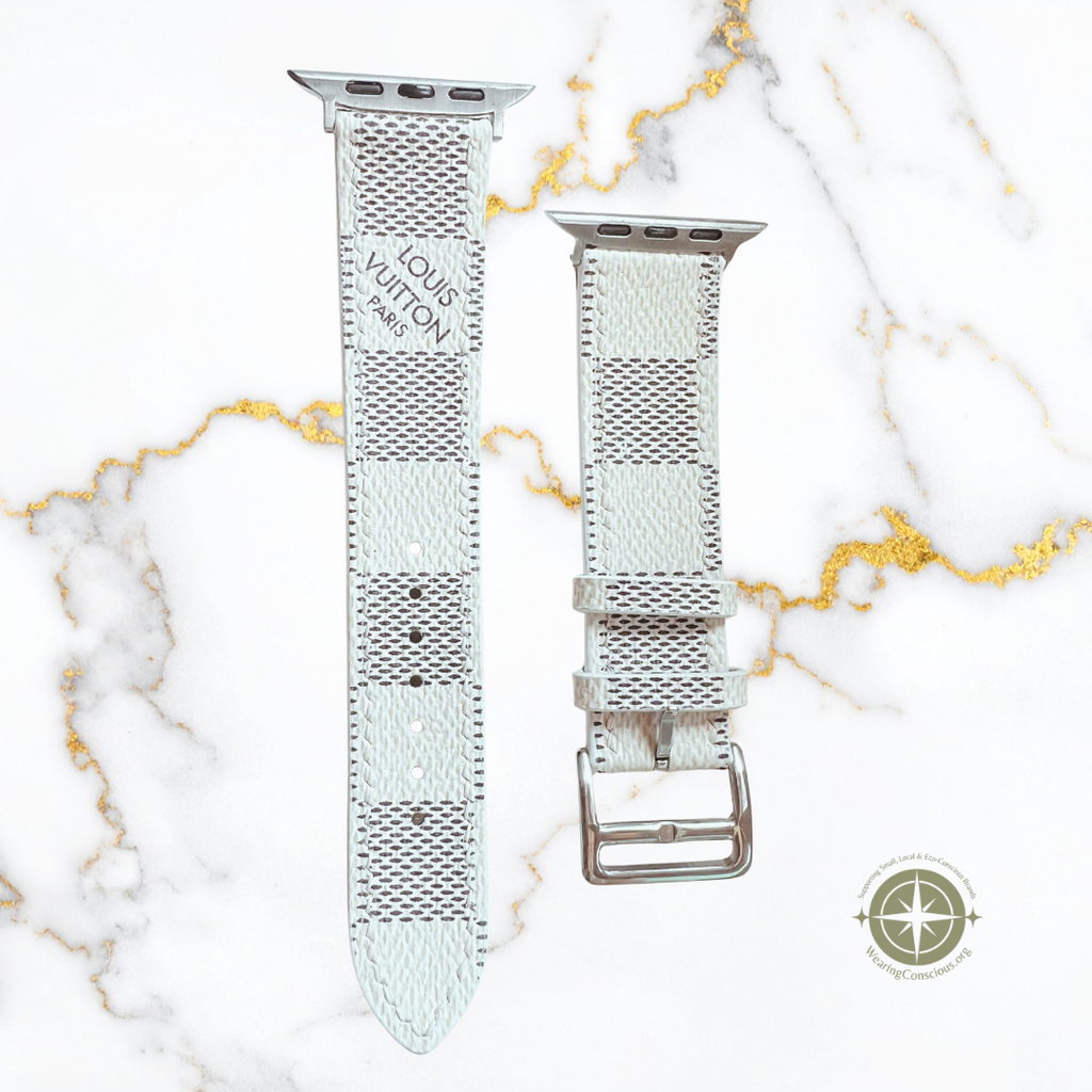 ReVuitton Damier Azur Watch Band for Apple Watch Ultra