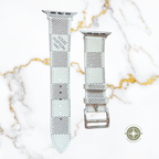ReVuitton Damier Azur Watch Band for Apple Watch Ultra