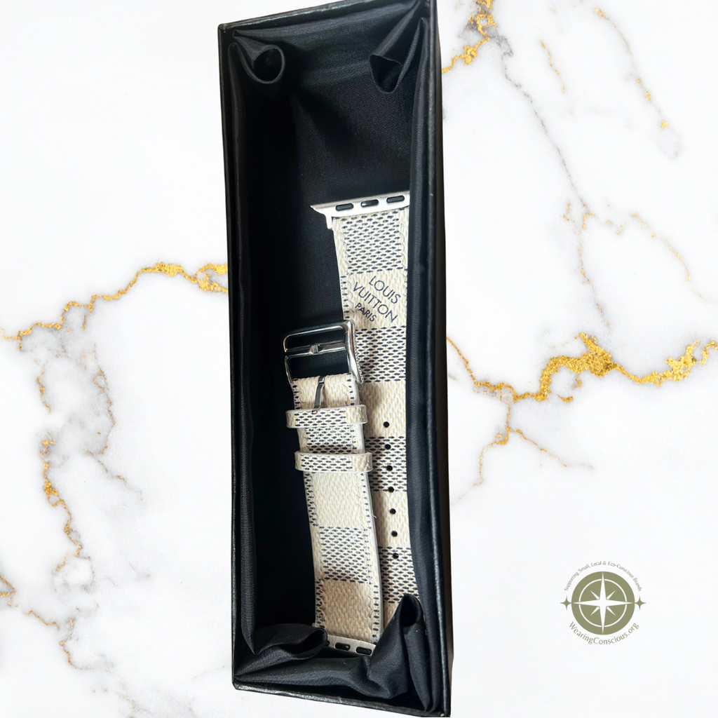 ReVuitton Damier Azur Watch Band for Apple Watch Ultra