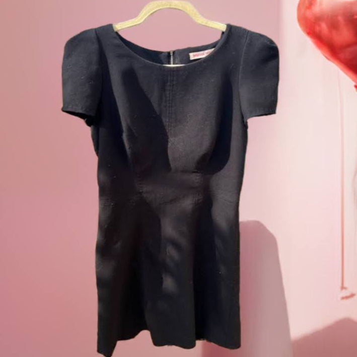 Rebecca Taylor Fitted Mini Dress – Black