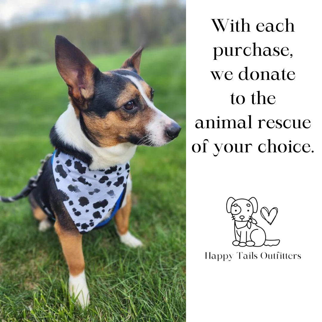 Plaid Dog Bandana – Personalization Available!