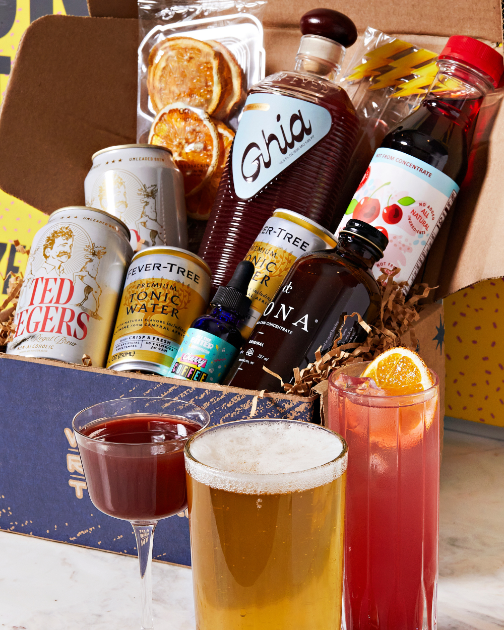 Road Tripping Zero-Proof Cocktail Kit