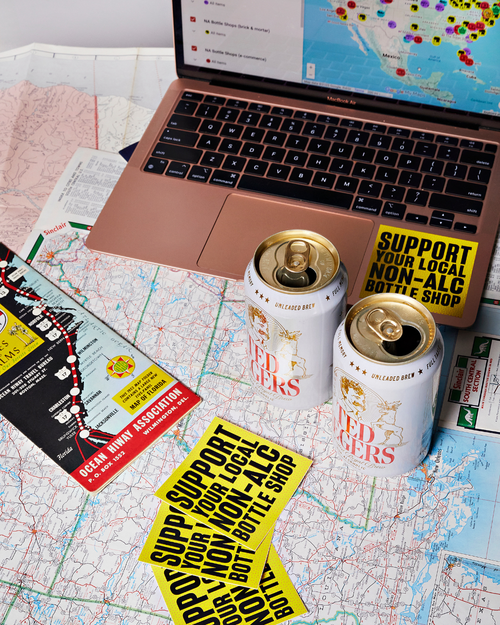 Road Tripping Zero-Proof Cocktail Kit