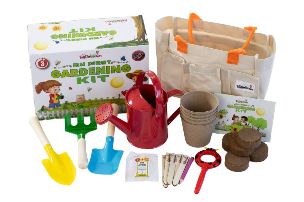 My First Gardening Kit Kids 27-Piece Gardening Set
