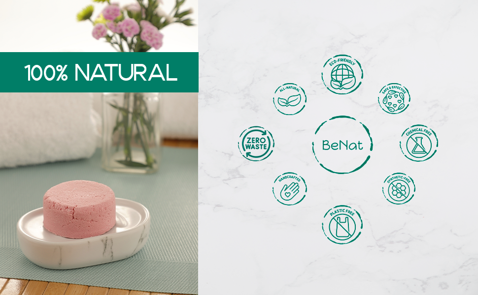 All-Natural Plastic-Free Shampoo Bar