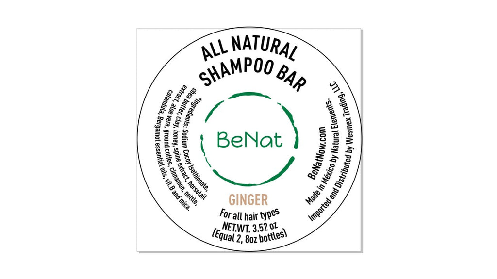 All-Natural Plastic-Free Shampoo Bar