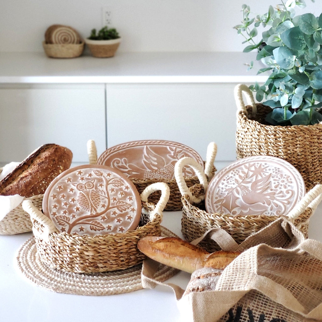 Bread Warmer & Basket - Owl Round-1