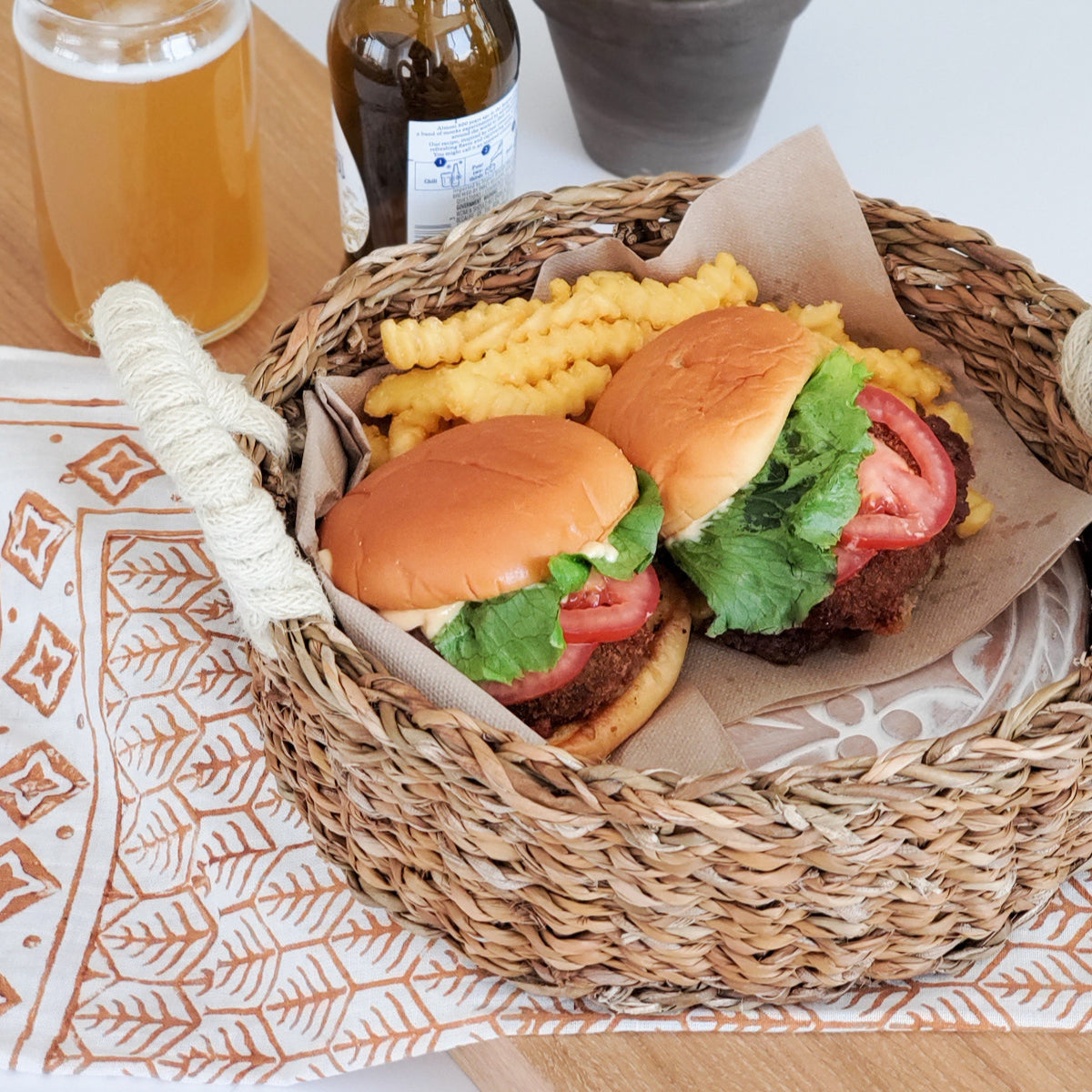 Bread Warmer & Basket - Owl Round-2