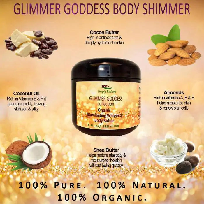 Organic Whipped Bronzing Body Butter – 4 Oz.