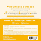 Yak Cheese Squeeze Natural Training Treat + Meal Topper for Dogs + Cats