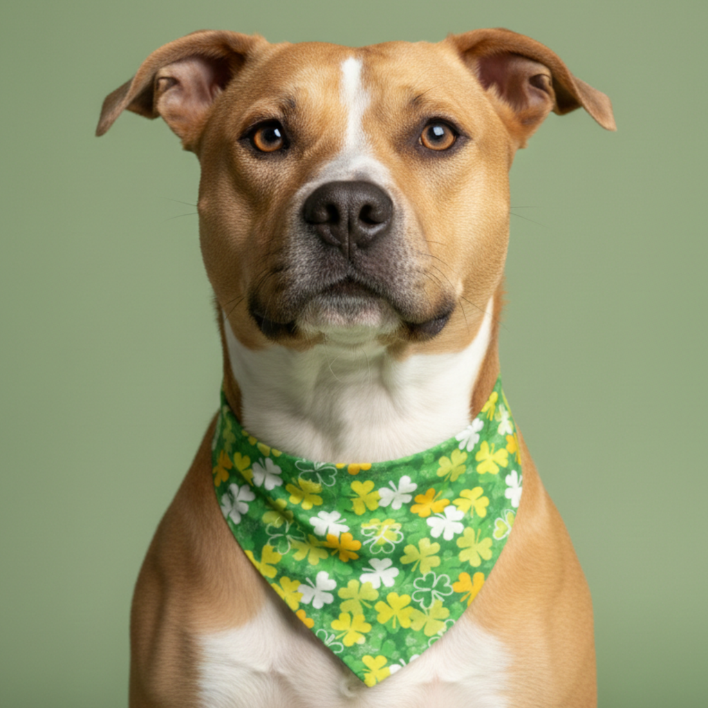 Shamrock Dog Bandana