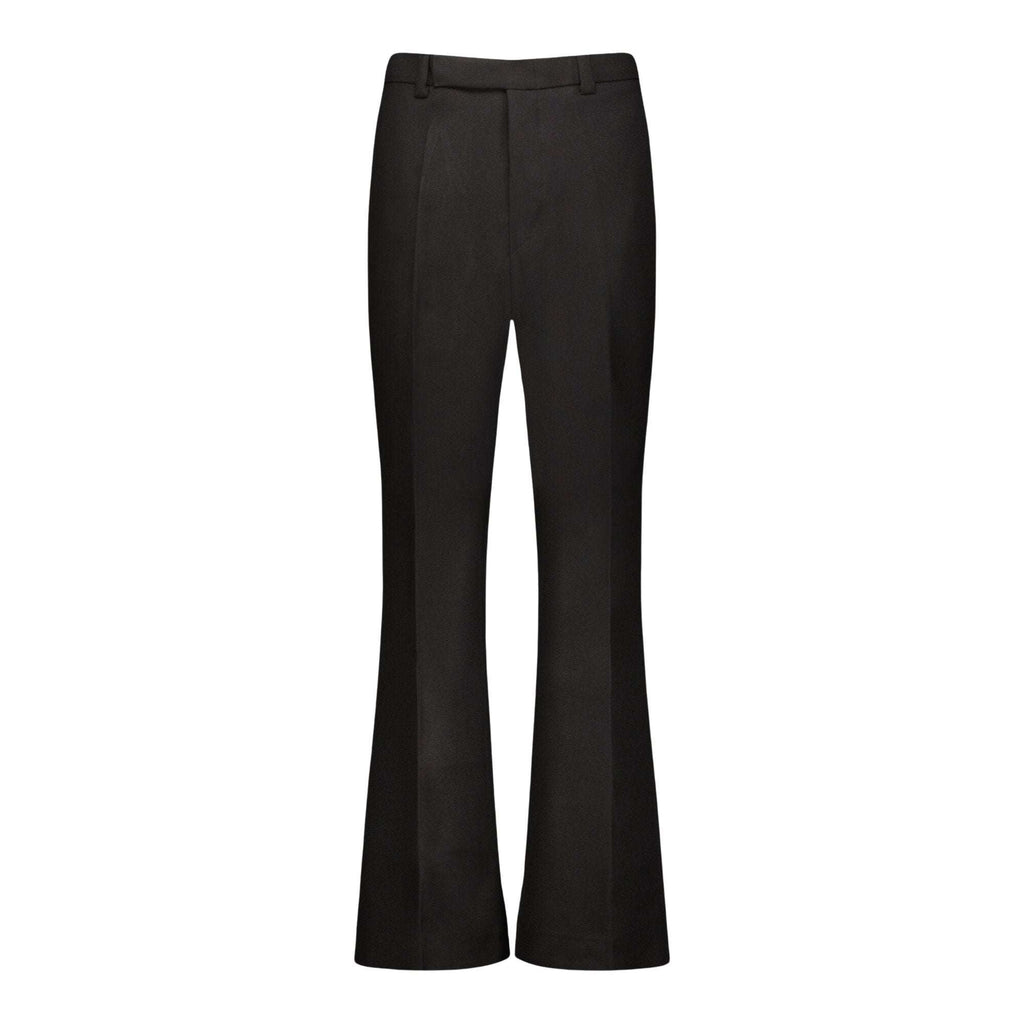 Black pants on a white background