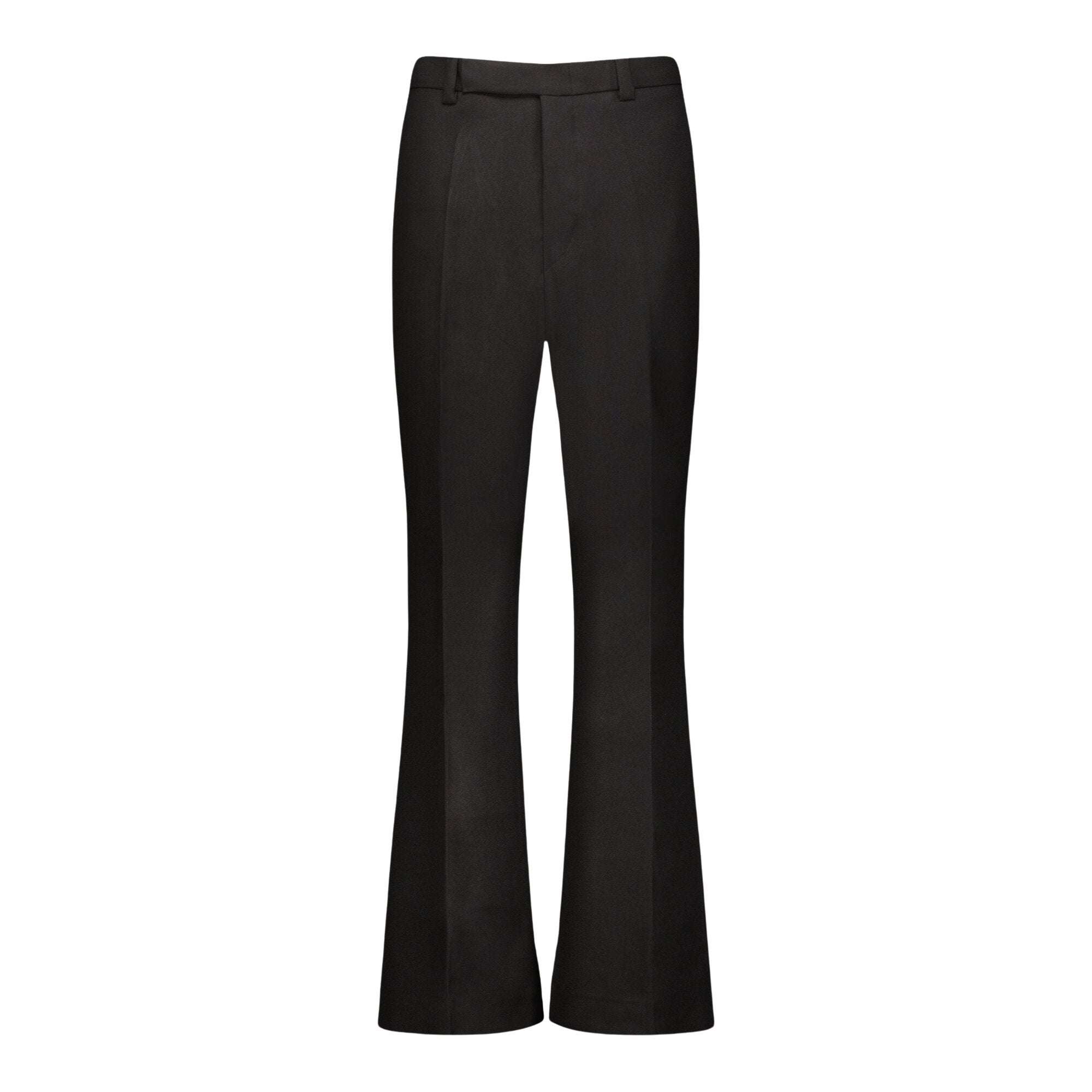 Black pants on a white background
