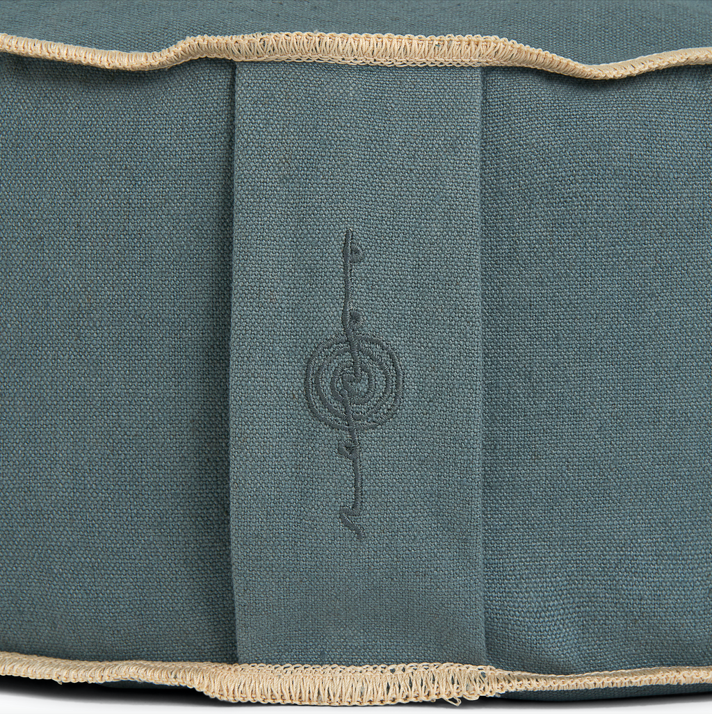 Organic Meditation Cushion Set - Ocean
