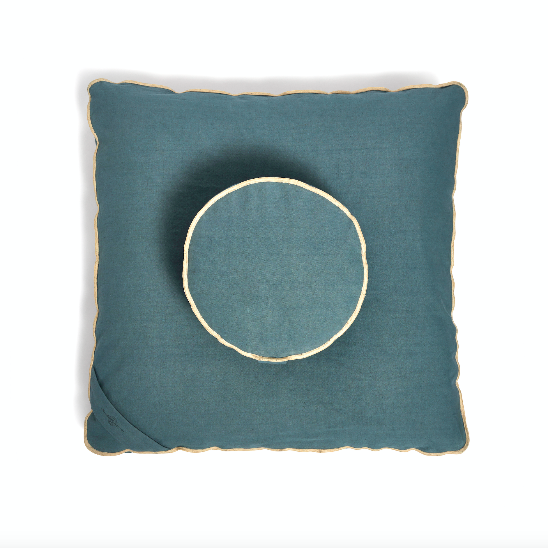 Organic Meditation Cushion Set - Ocean