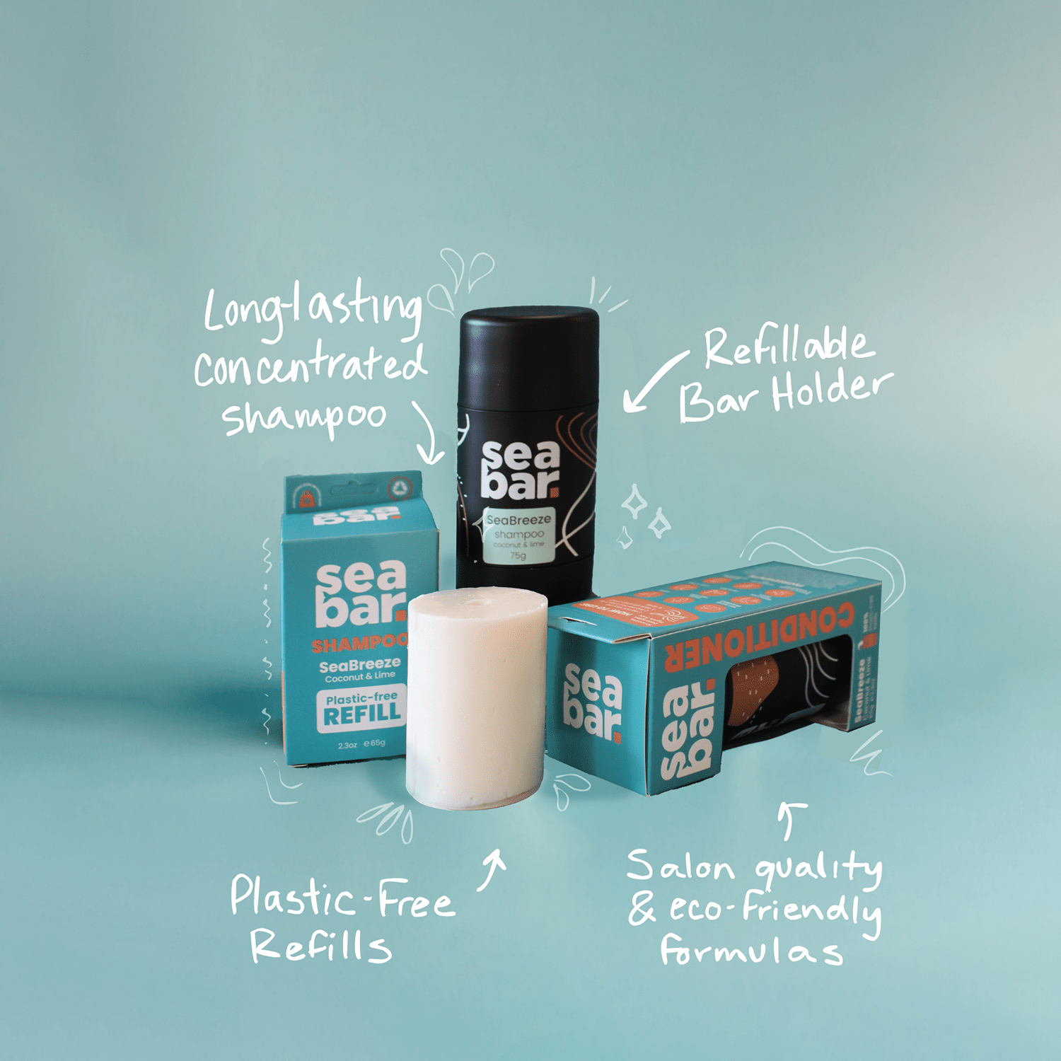 REFILL - SeaBreeze Moisturizing Shampoo