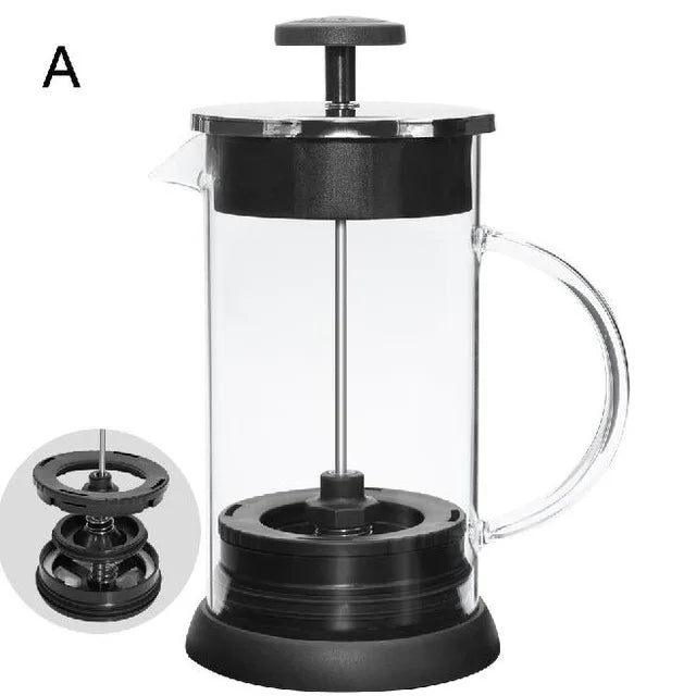 Double Wall French Press, 1000ml – Durable Stainless Steel Coffee Maker-5