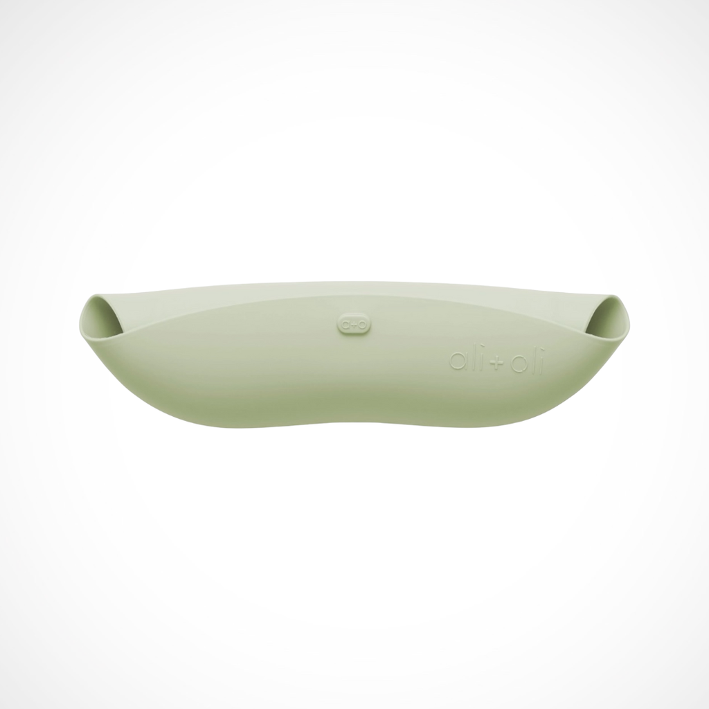 Silicone Baby Bib Sage