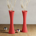 SPIRAL ROSE Vase | RED-0