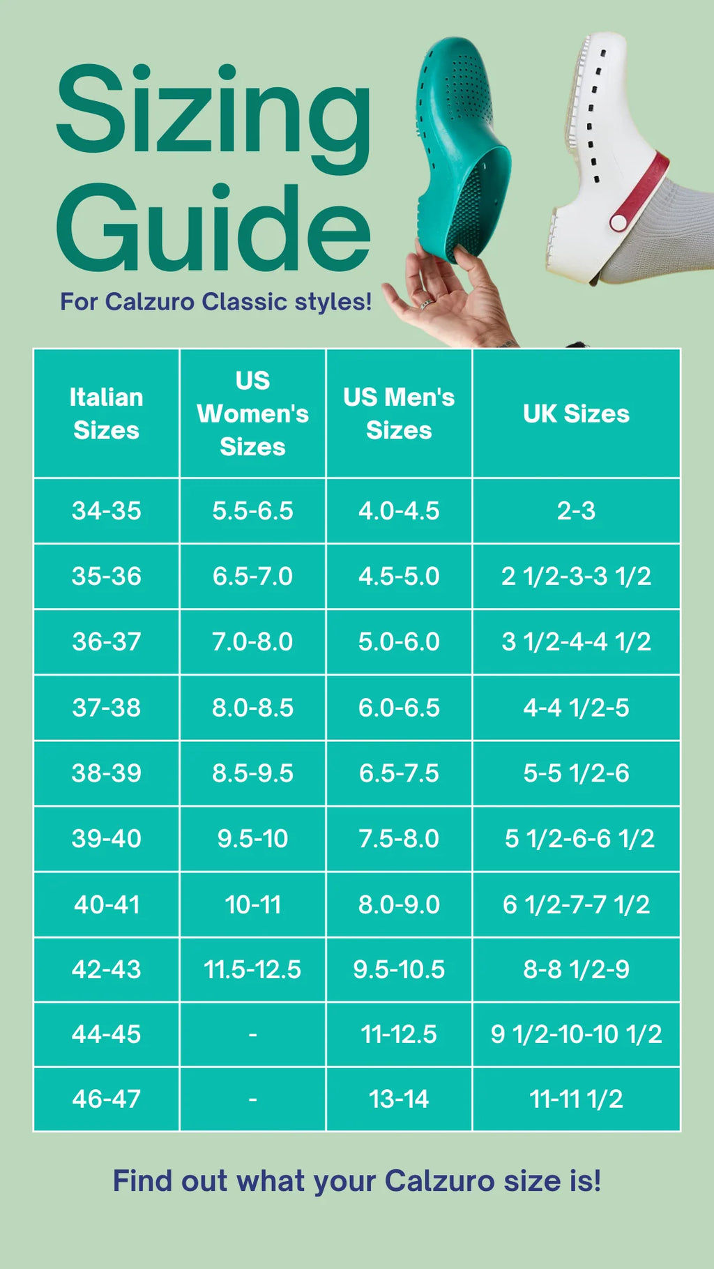 Calzuro Classic With Holes – Metallic Blue