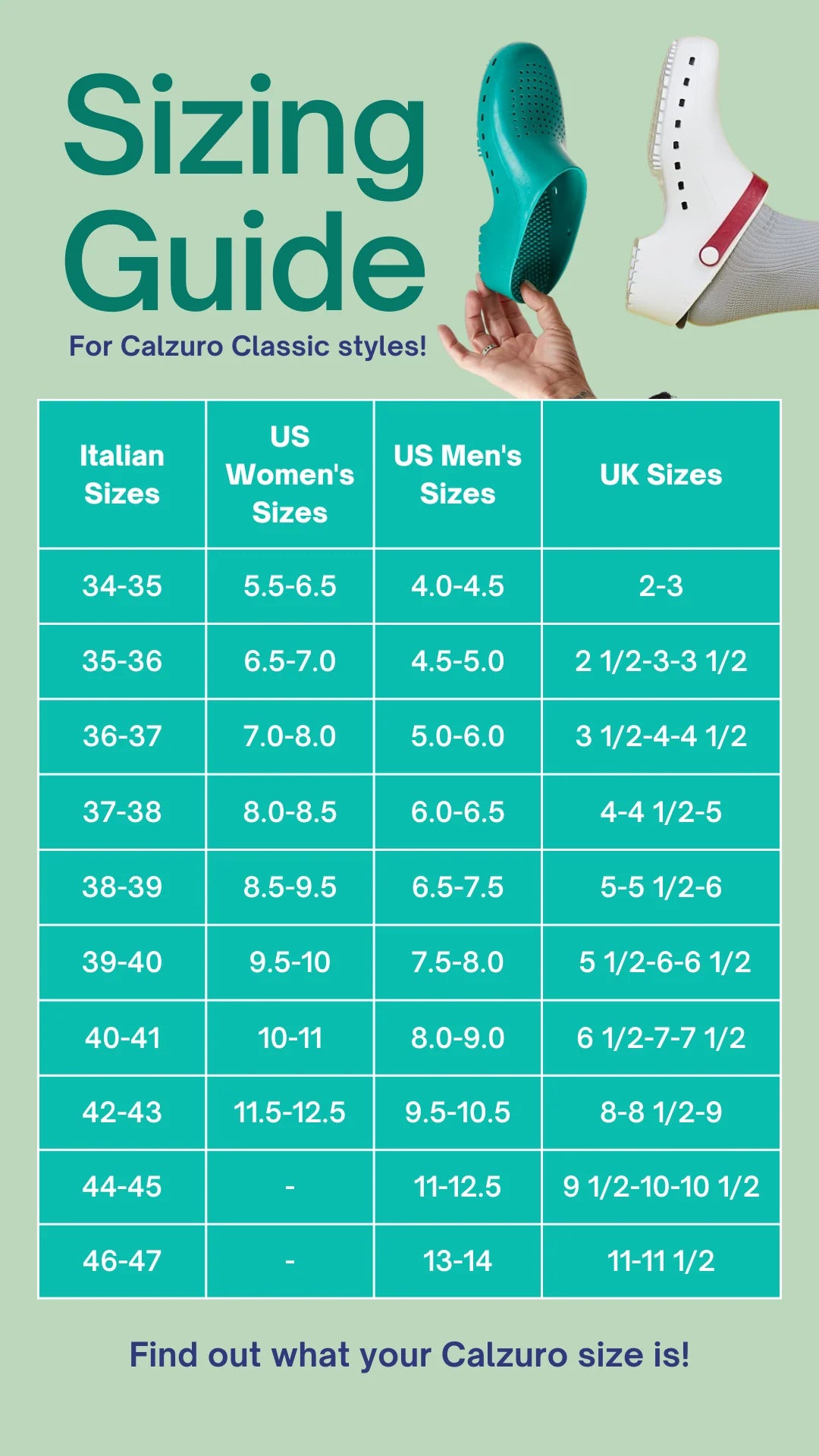 Calzuro Classic With Holes – Metallic Blue