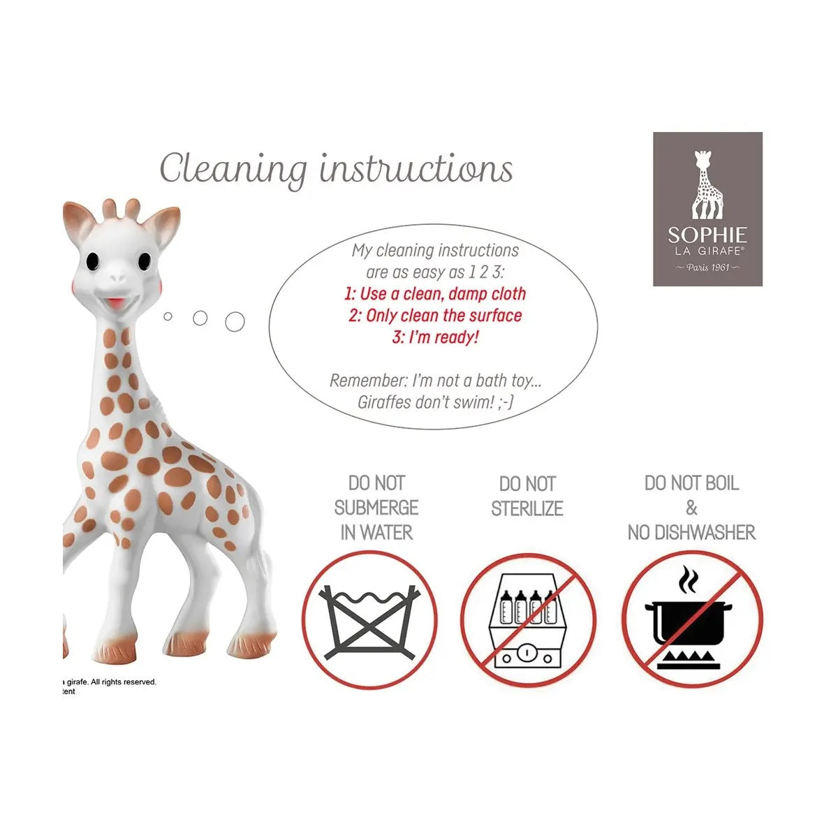 Sophie La Girafe Natural Teething Toy for Babies