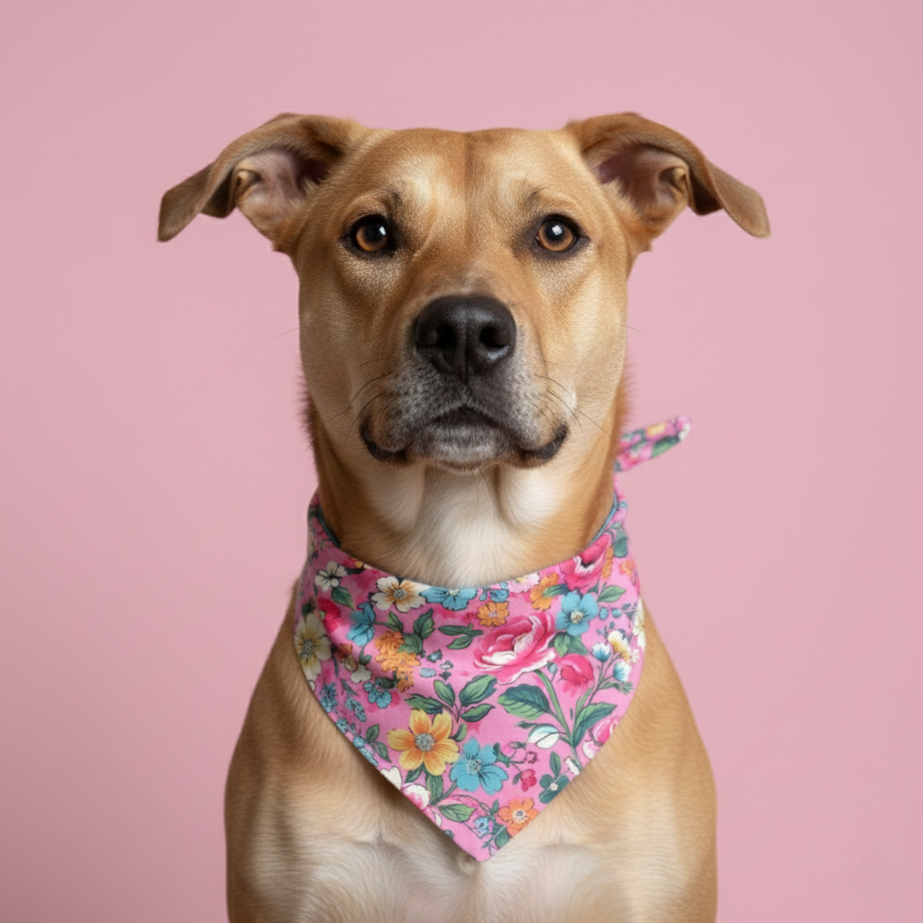 Spring Flower Dog Bandana