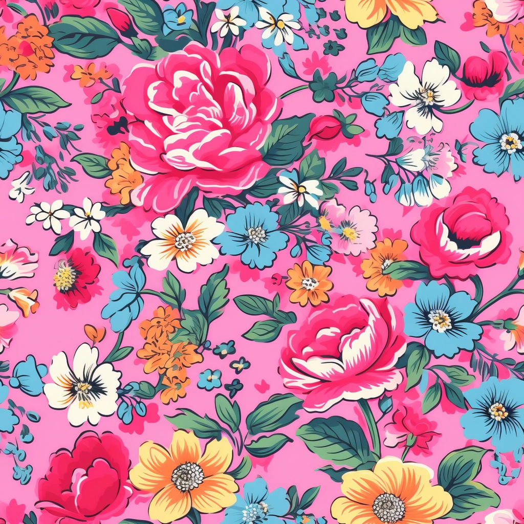 Spring Flower Dog Bandana