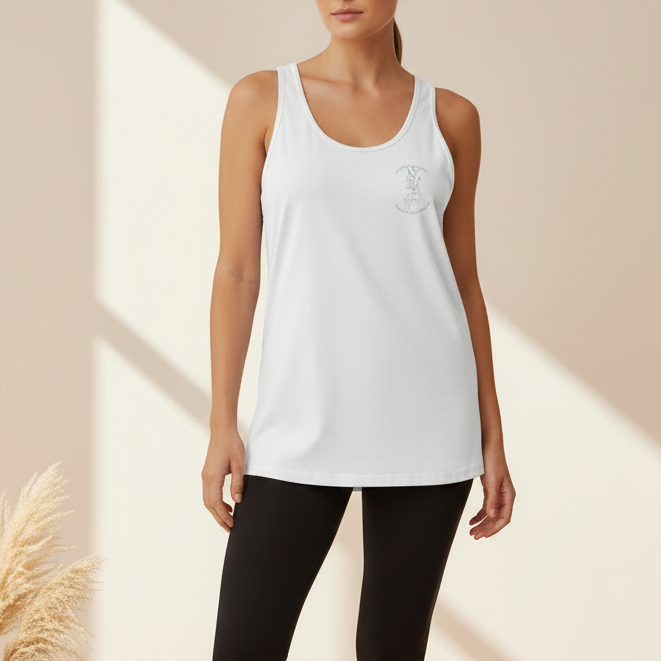 Two-Sided Mindful Thoughtful Joyful Athletic Tank - Unisex Fit